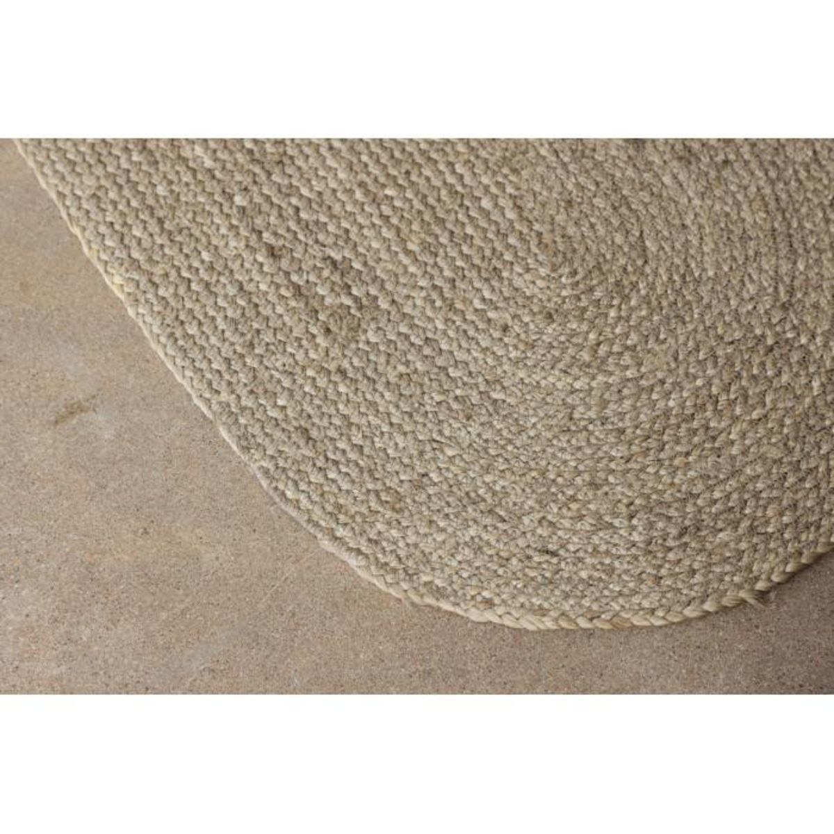 Paris Prix Tapis Ovale en Jute  Oliver  50x90cm Naturel