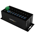 Startech Hub USB 3.0 Industriel StarTech ST7300USBME - 7 Ports avec Protection contre les surtensions