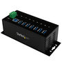 Voir la diapositive 1 : Startech Hub USB 3.0 Industriel StarTech ST7300USBME - 7 Ports avec Protection contre les surtensions