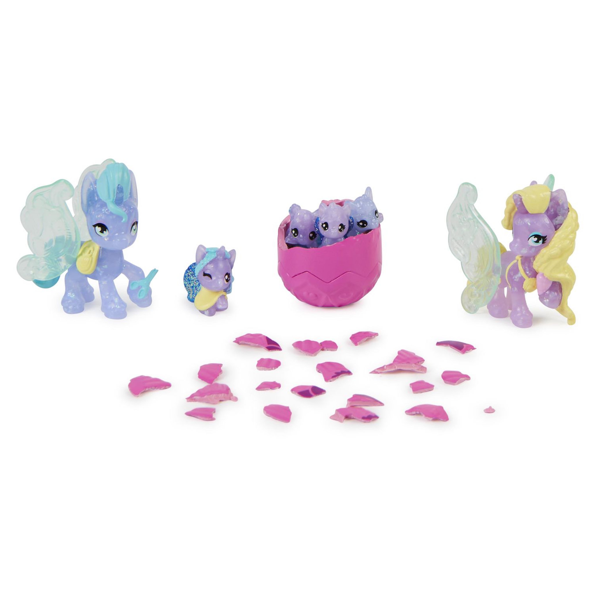 Voir la diapositive 5 : SPIN MASTER Playset Maison 4 Famille Surprise Saison 2 Hatchimals