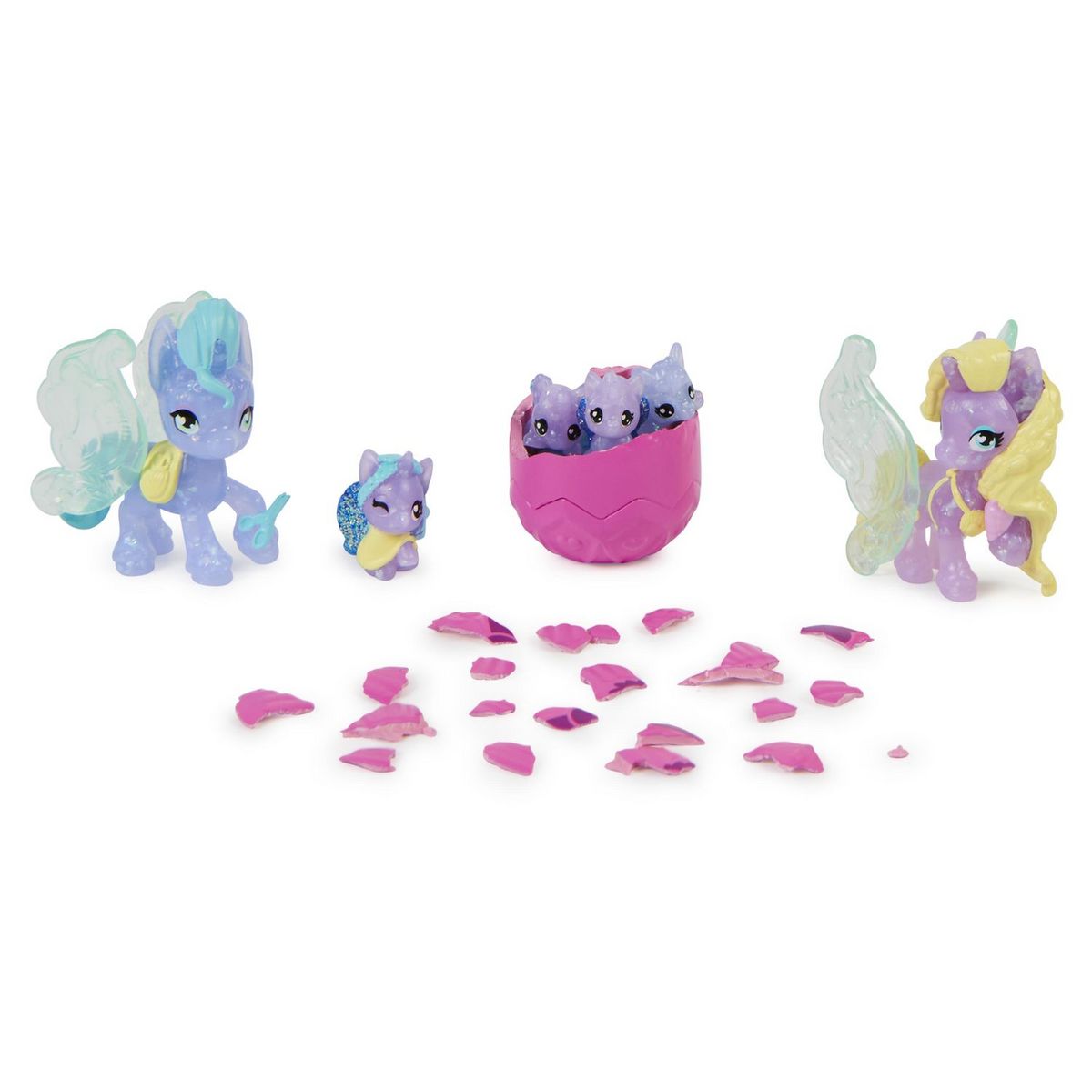 SPIN MASTER Playset Maison 4 Famille Surprise Saison 2 Hatchimals