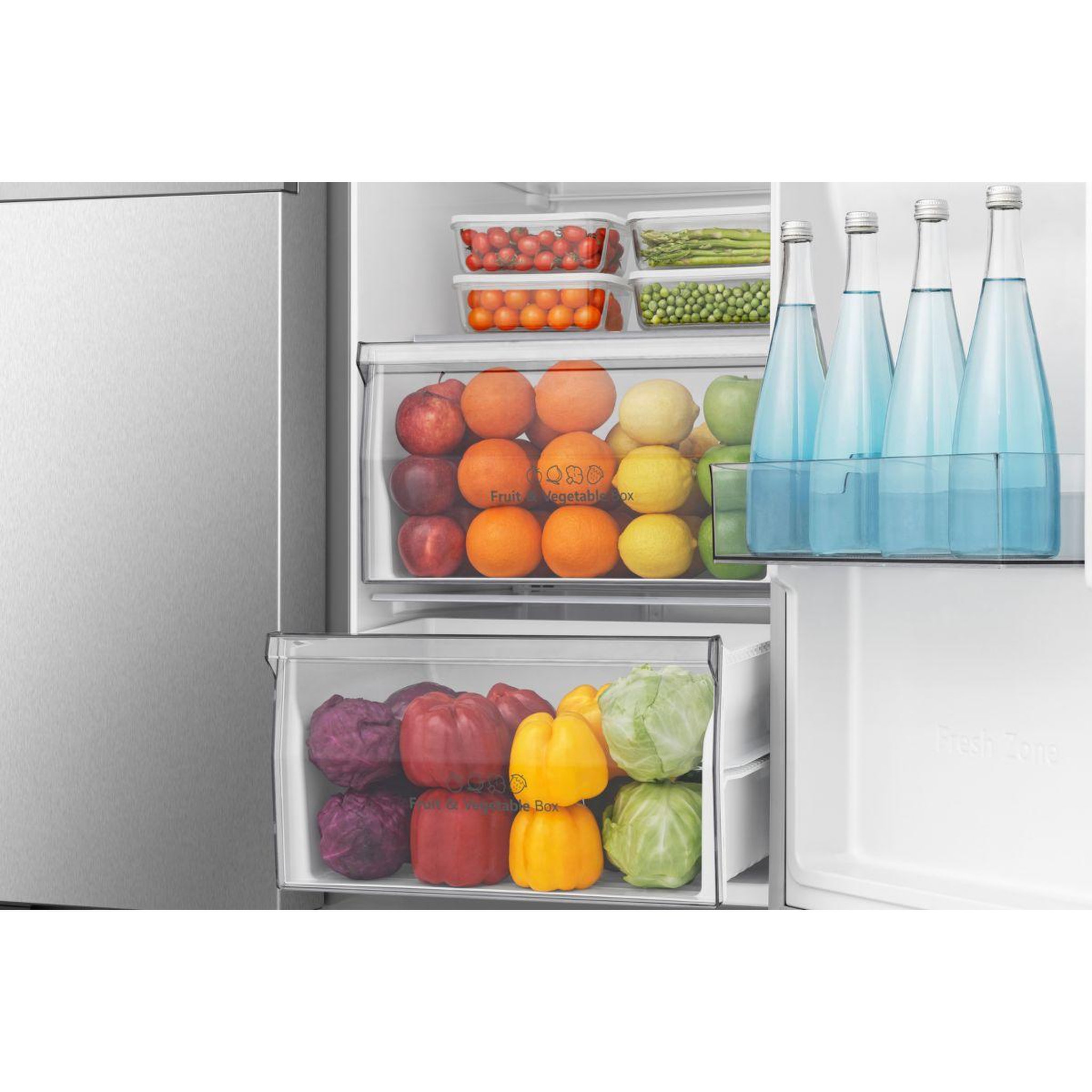 Voir la diapositive 5 : Hisense Réfrigérateur américain rs818n4iie1