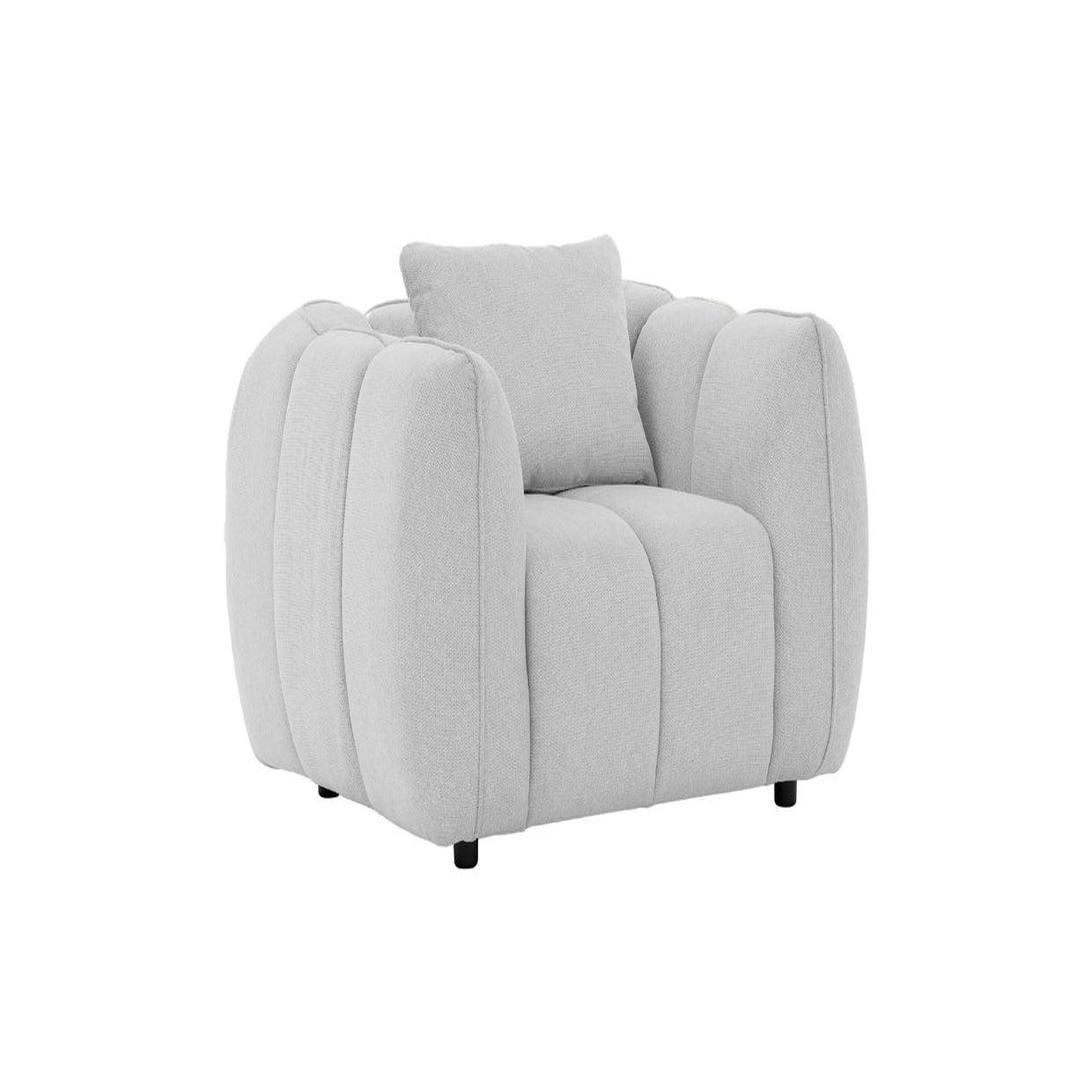 Voir la diapositive 6 : CASANOVA PARIS HAVANA - Fauteuil tissu lisse