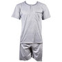 Voir la diapositive 1 : OZABI Pyjama Court Homme ECO HOMEWEAR