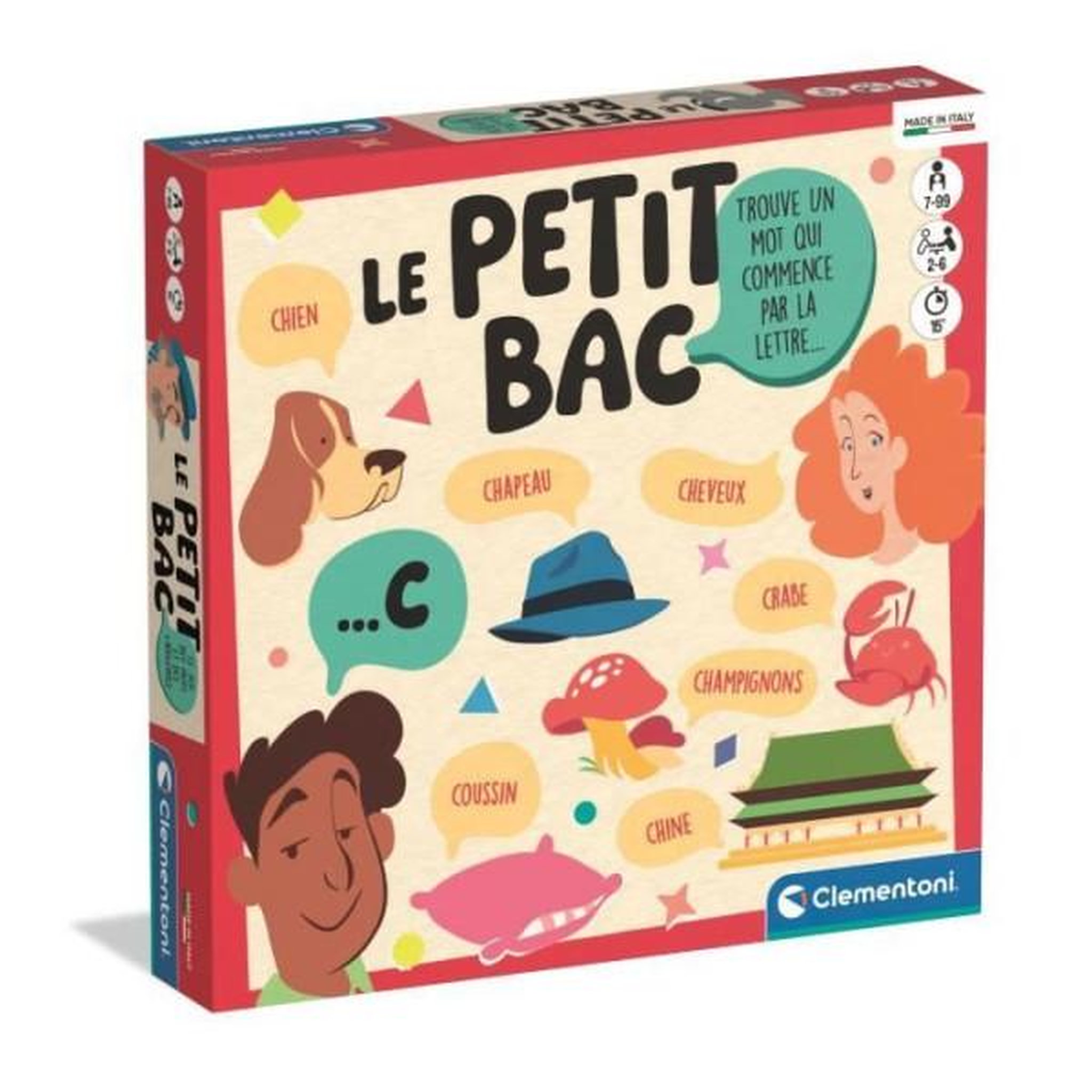 CLEMENTONI CLEMENTONI - Le petit bac, jeu de société