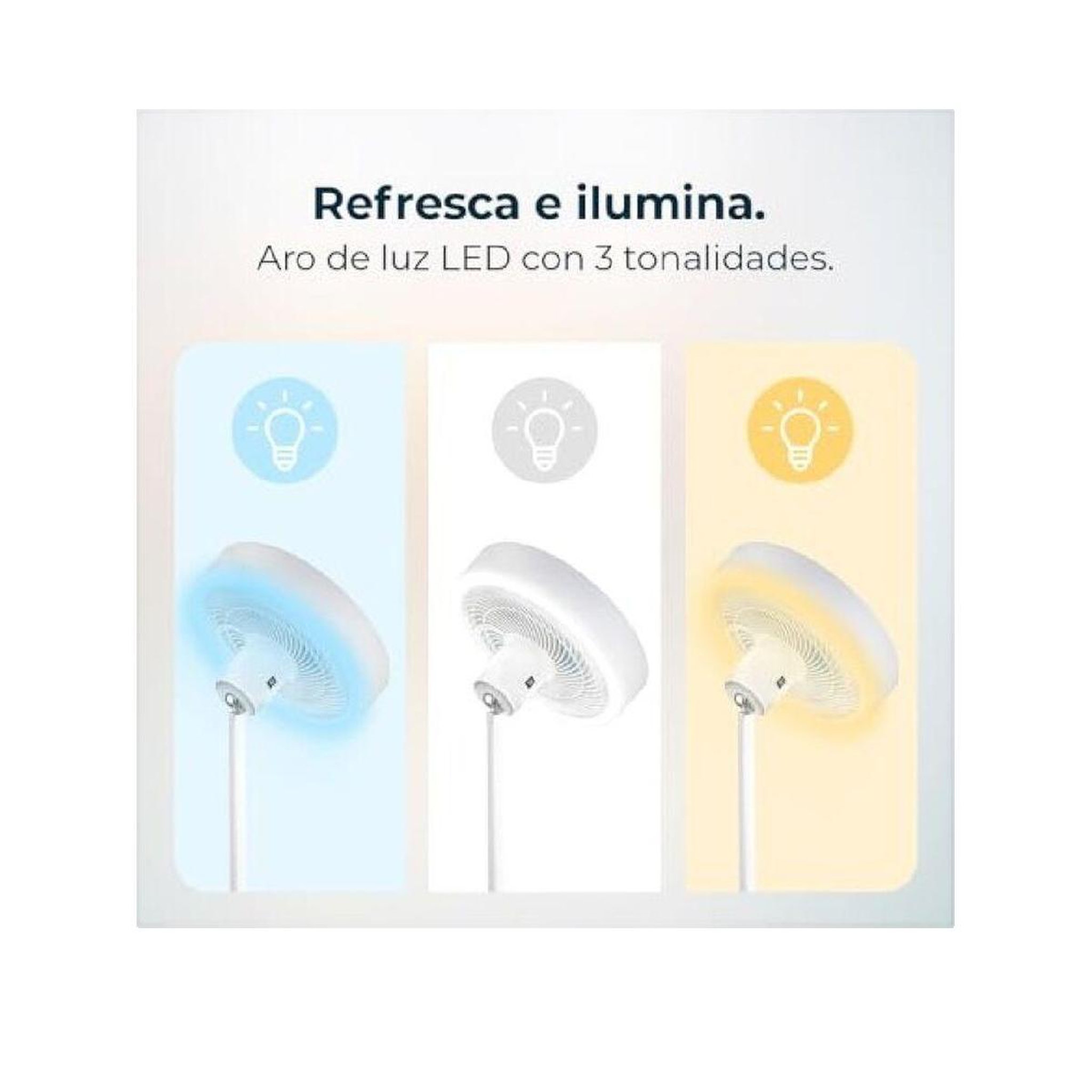 Voir la diapositive 3 : CECOTEC Ventilateur Cecotec Modern blanc