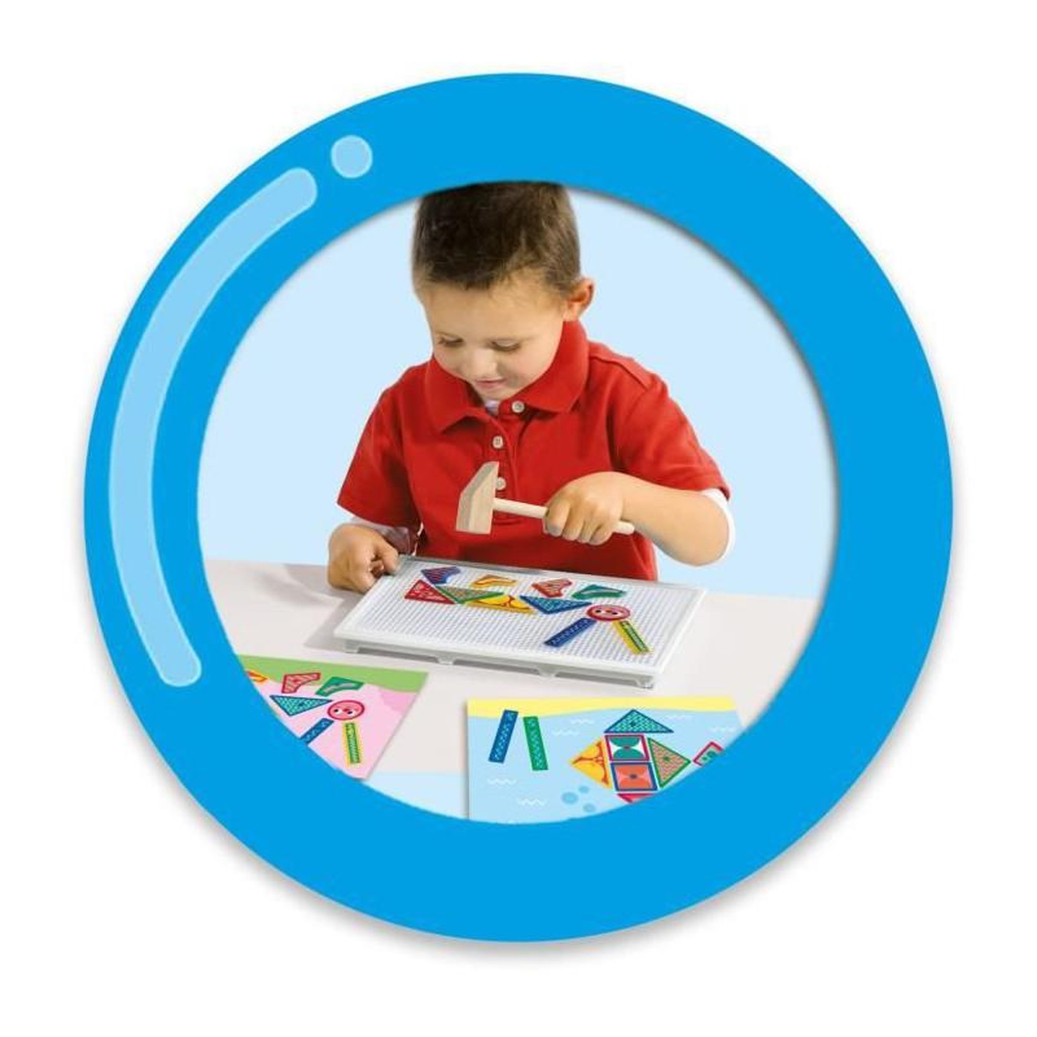 Voir la diapositive 5 : Creative Toys Jeu éducatif SES Creative My First - Tap Tap fantaisie jaune