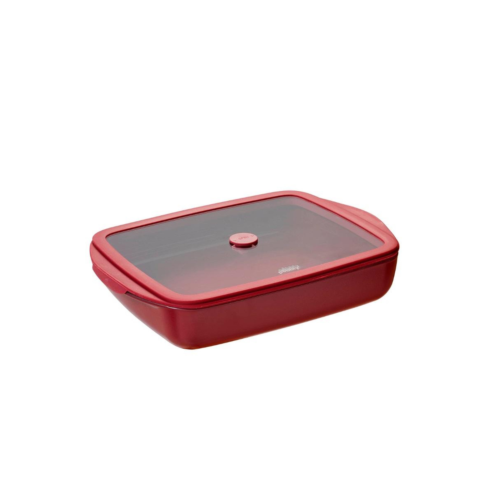 PEBBLY Plat à four rectangulaire 1.6l + couvercle - 40-pkv077