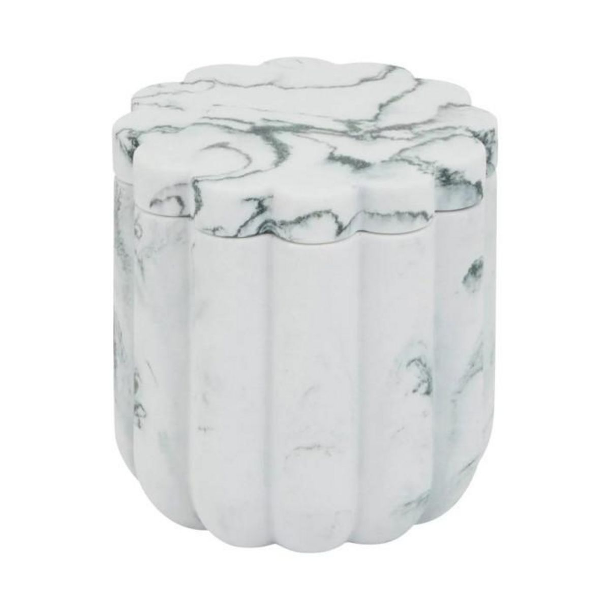 FIVE Pot à Coton  Marby  9cm Blanc