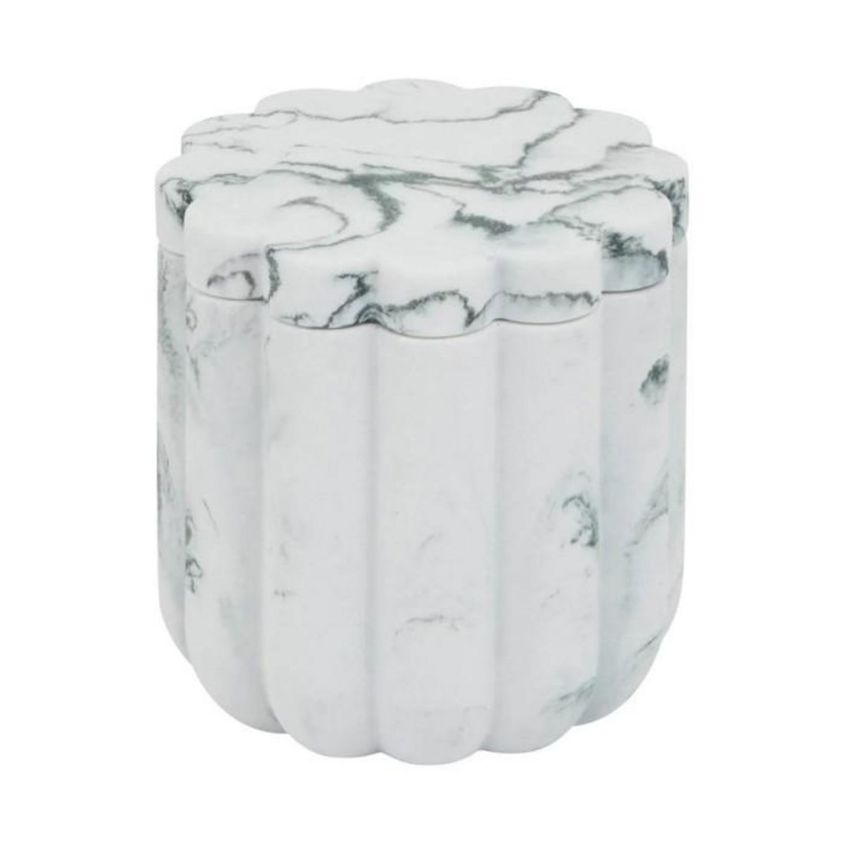 FIVE Pot à Coton  Marby  9cm Blanc