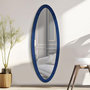 Voir la diapositive 5 : Paris Prix Miroir Mural Ovale  Oslo  150cm Bleu