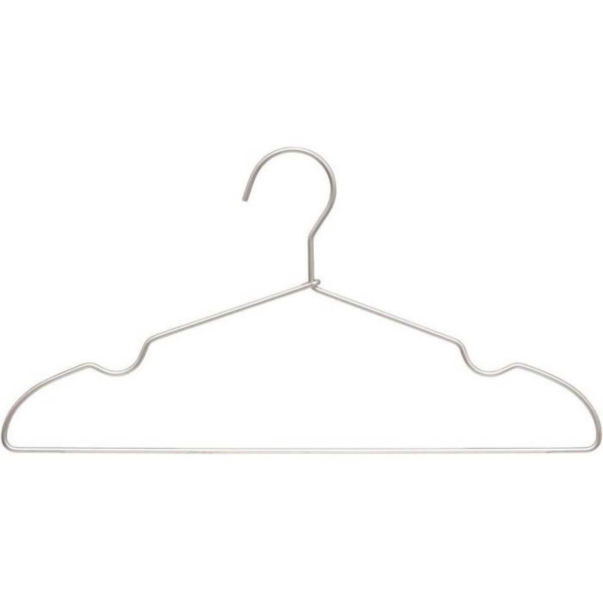 FIVE Lot de 5 Cintres en Métal  Hang'up  40cm Argent