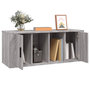 Voir la diapositive 4 : VIDAXL Meuble TV Sonoma gris 100x35x40 cm Bois d'ingenierie