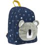 Voir la diapositive 2 : Sac maternelle doudou 2D bleu OURS