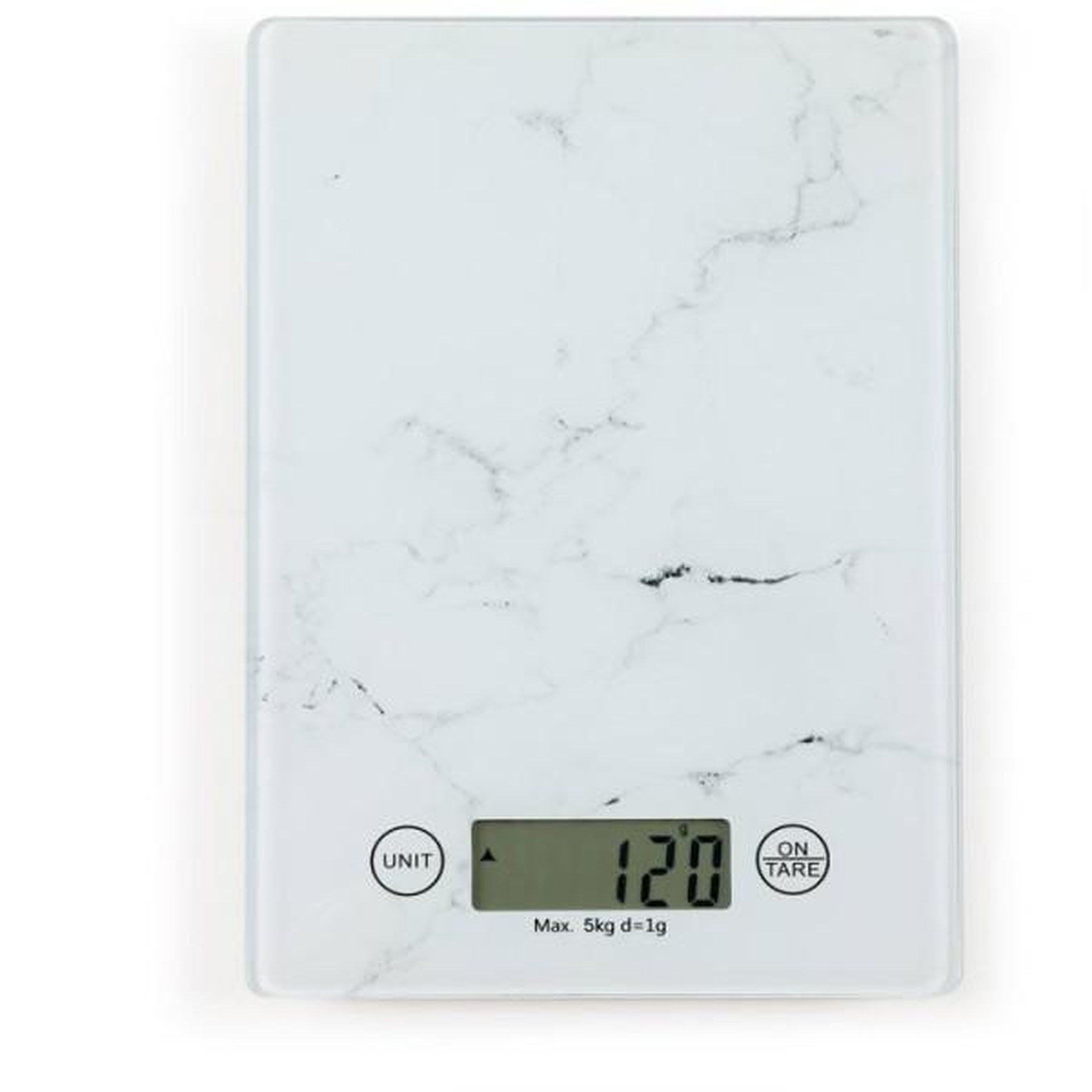LIVOO Balance de Cuisine Electronique de Precision  - LIVOO - DOM451M - Plateau en verre - 5 kg - Multifonctions