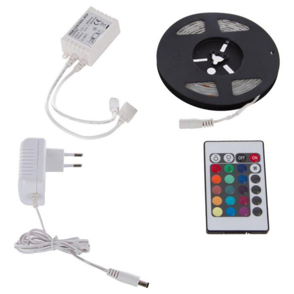 ATMOSPHERA Ruban à LED  Secteur  300cm Multicolore