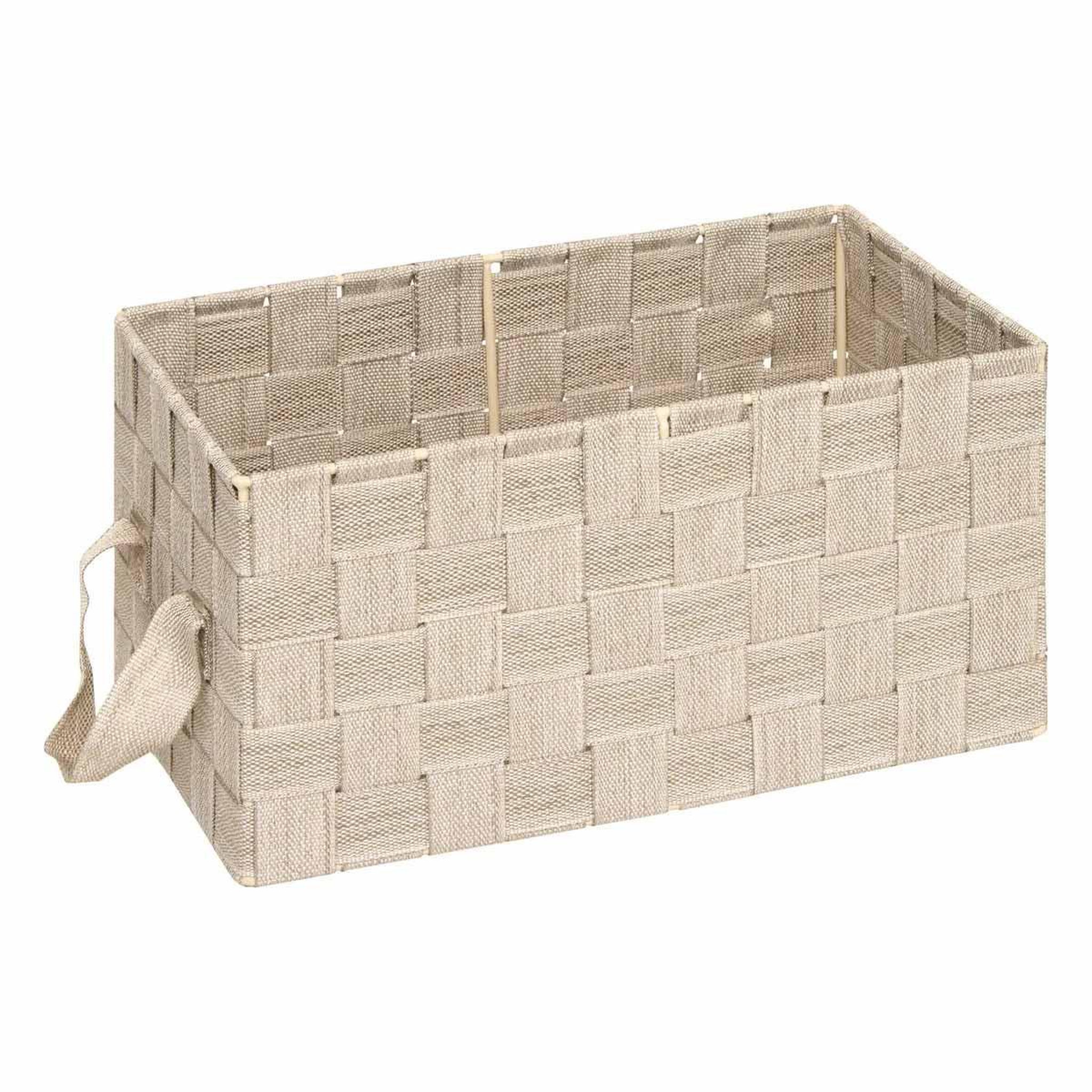 Voir la diapositive 6 : FIVE Lot de 2 boîtes de rangement  lise  35cm beige