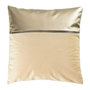 Voir la diapositive 1 : Paris Prix Housse de Coussin Velours  Aston  40x40cm Jaune & Or