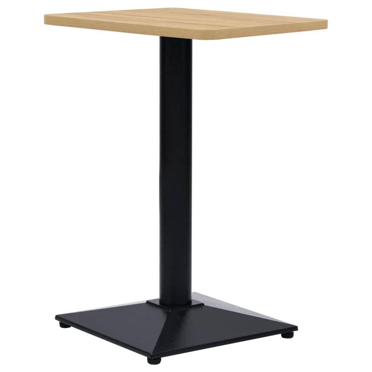 VIDAXL Pied de table de bistro noir 41x41x72 cm fonte