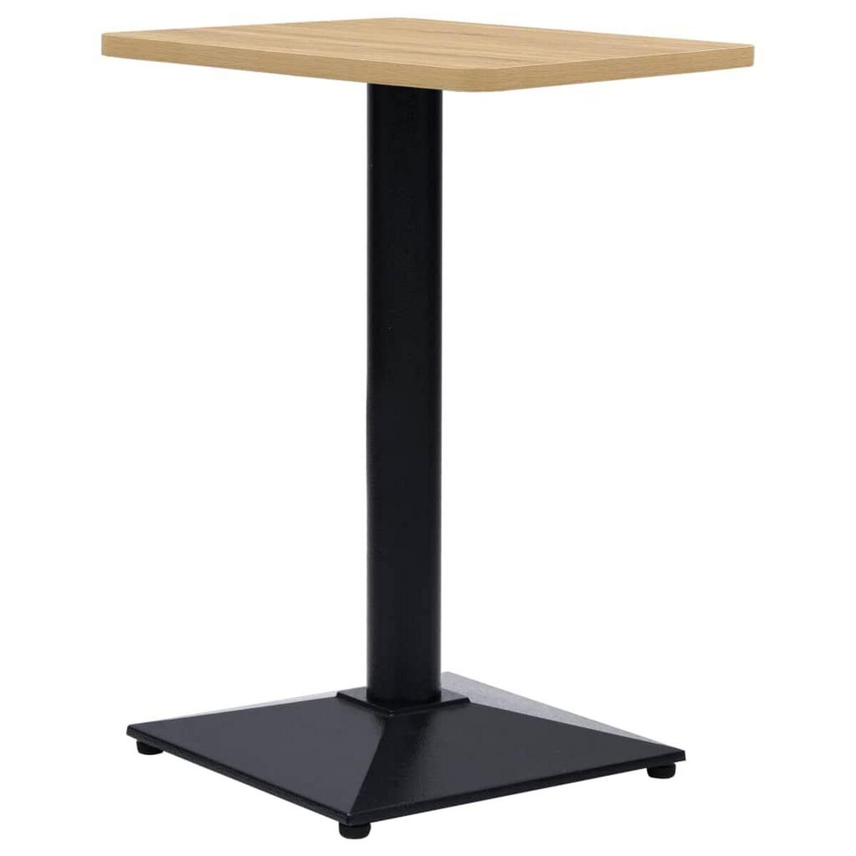 VIDAXL Pied de table de bistro noir 41x41x72 cm fonte