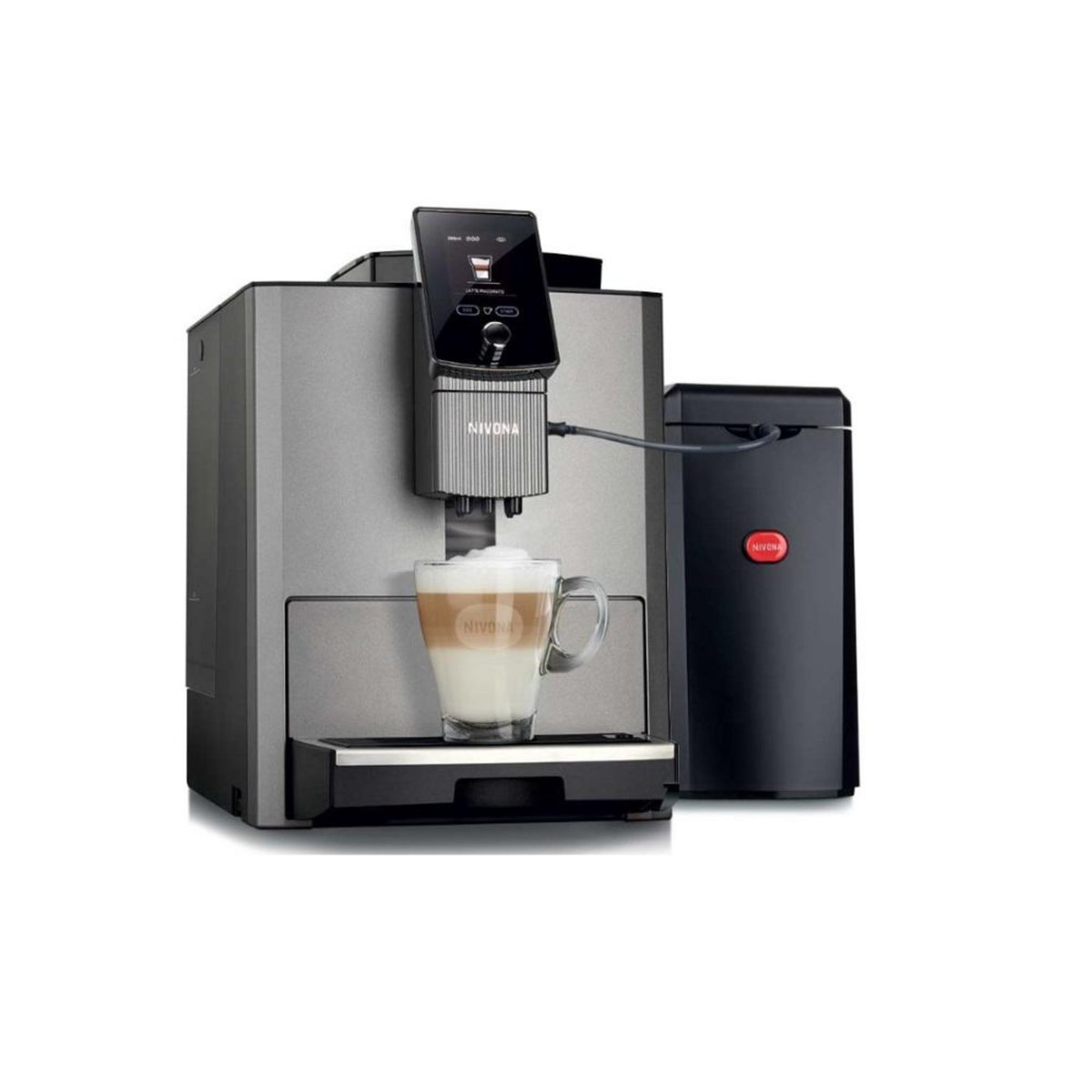 nivona Machine à expresso avec broyeur 15 bars titanium - NICR1040