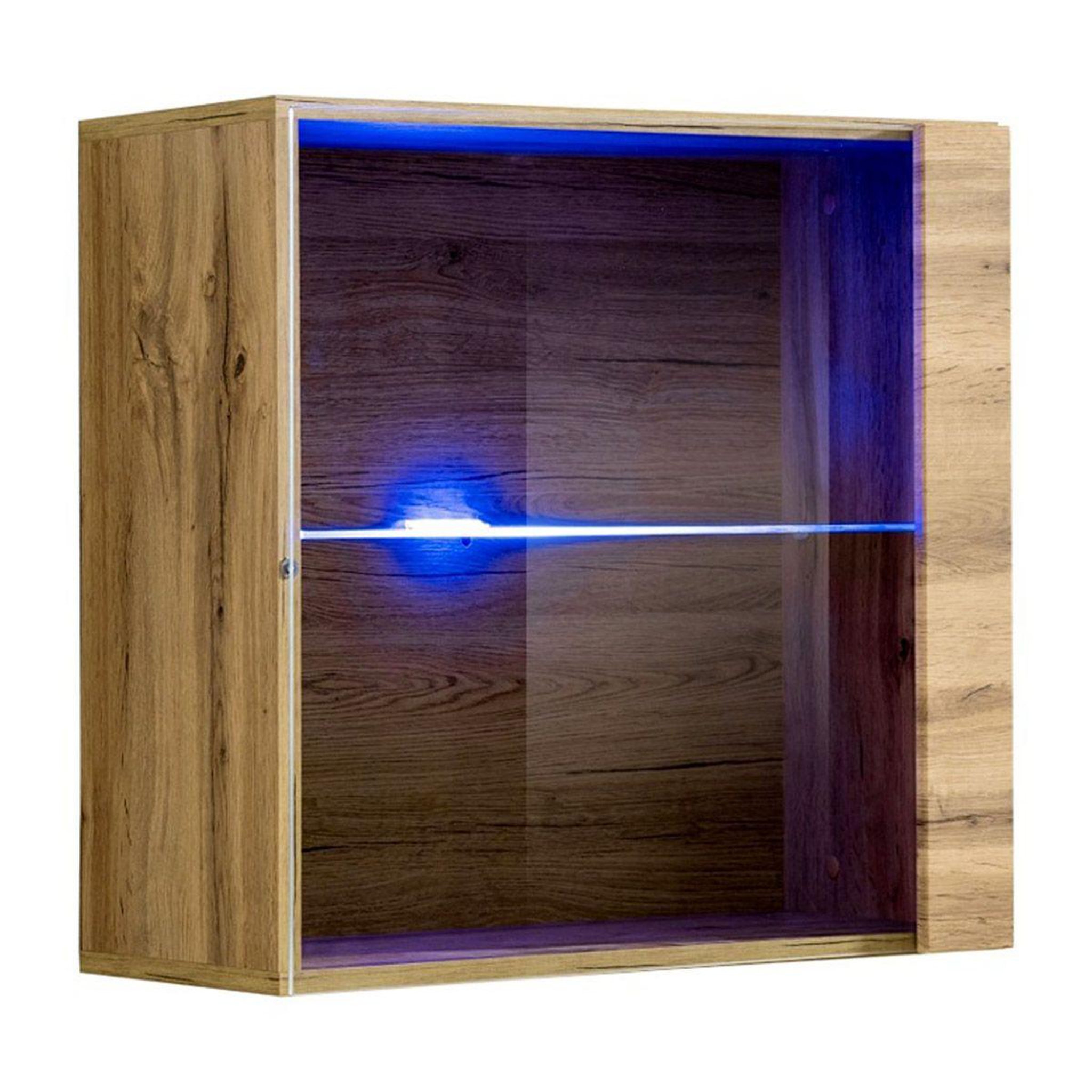 Paris Prix Vitrine murale led  switch  60cm naturel