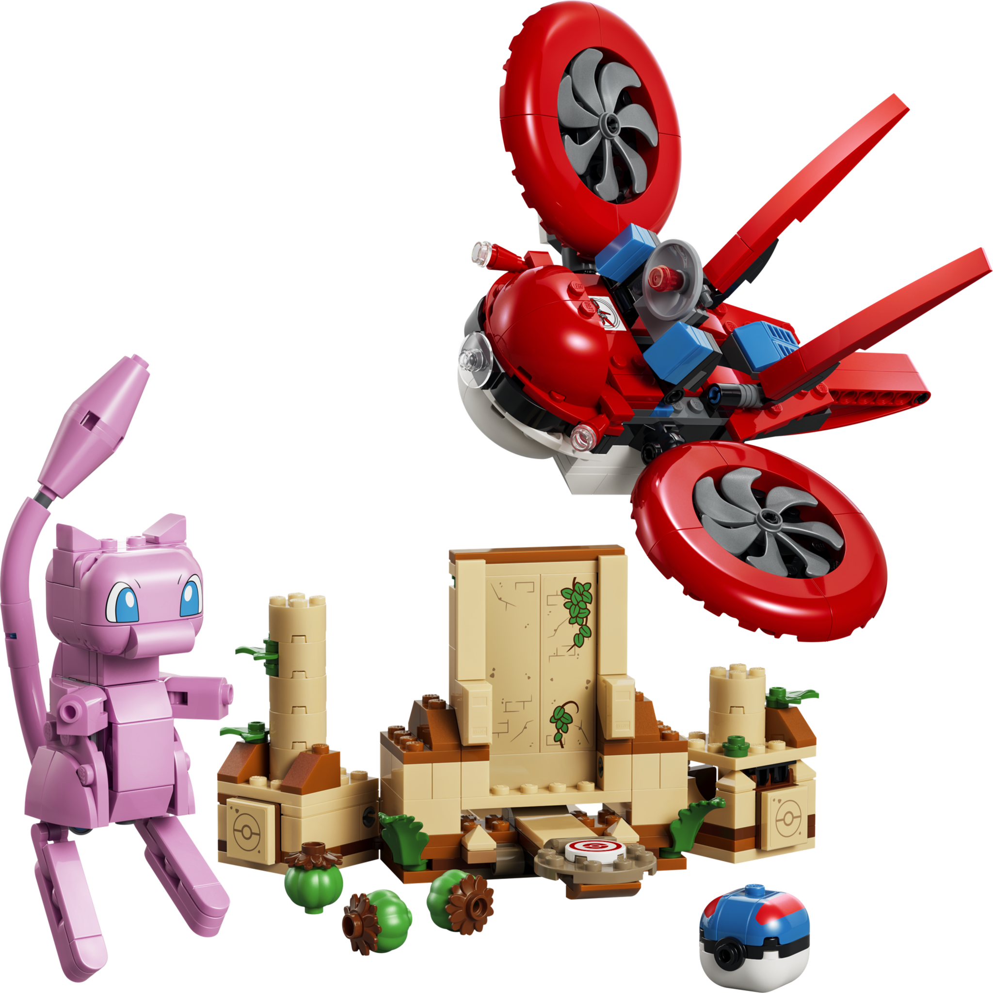 LEGO Lego pokémon 72161 recherche de mew avec drone s dès 8 ans
