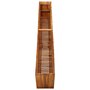Voir la diapositive 4 : VIDAXL Lit sureleve de jardin 200x30x50 cm Bois massif d'acacia