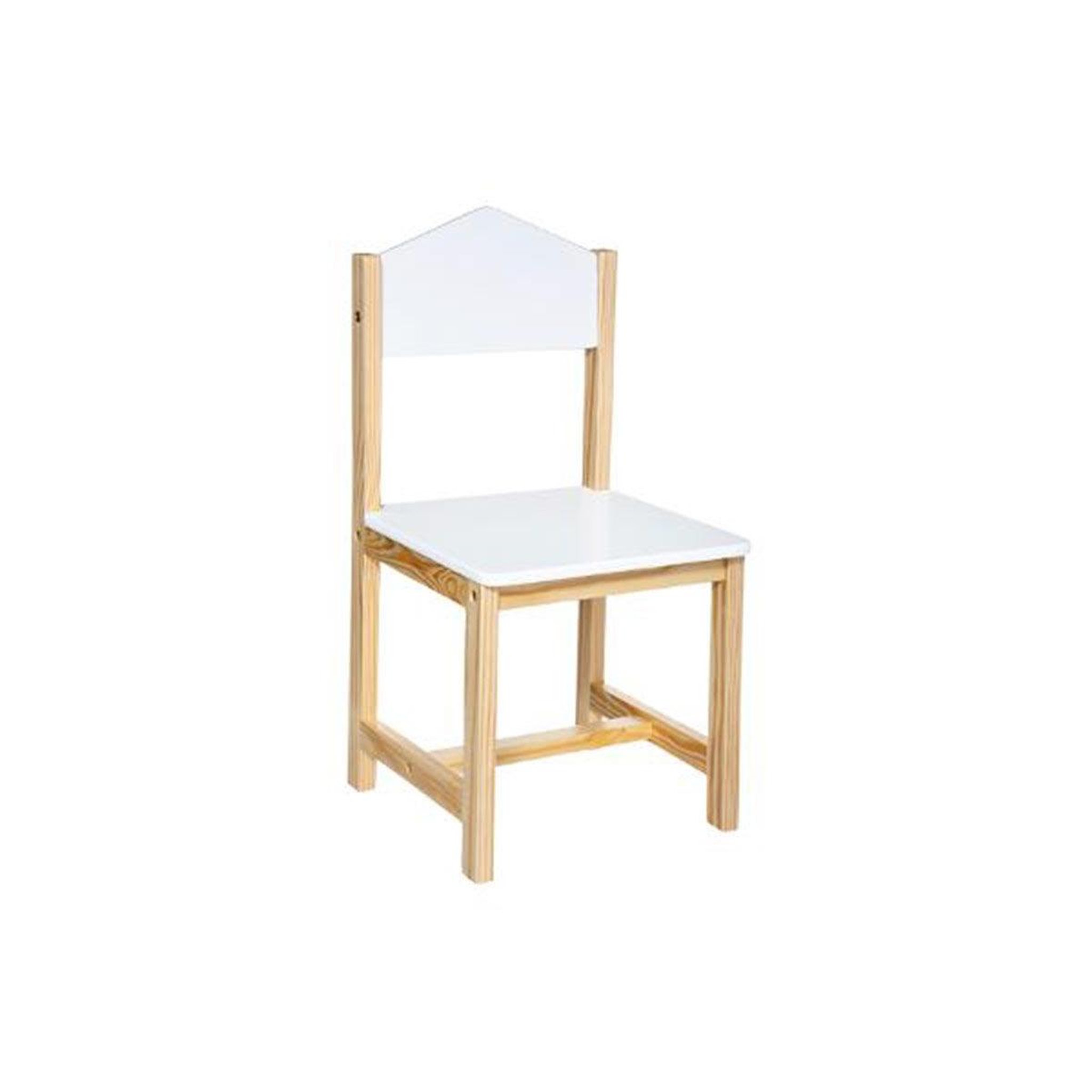 Voir la diapositive 1 : Atmosphera Kids Chaise enfant  maison  59cm blanc
