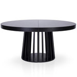 Paris Prix Table de Repas Extensible  Laize  150-300cm Noir