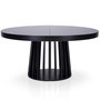Voir la diapositive 1 : Paris Prix Table de Repas Extensible  Laize  150-300cm Noir