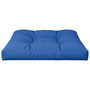 Voir la diapositive 4 : VIDAXL Coussin de palette bleu royal 80x80x12 cm tissu