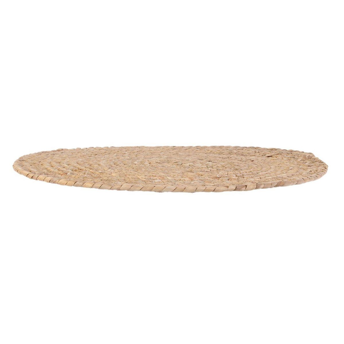 The Home Deco Factory Set de table tressé Bord de mer - Diam. 38 cm - Beige