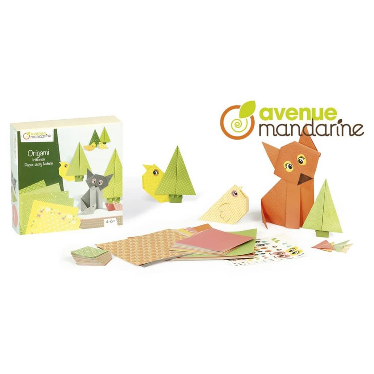 Avenue Mandarine Avenue Mandarine Boîte creative Origami Initiation
