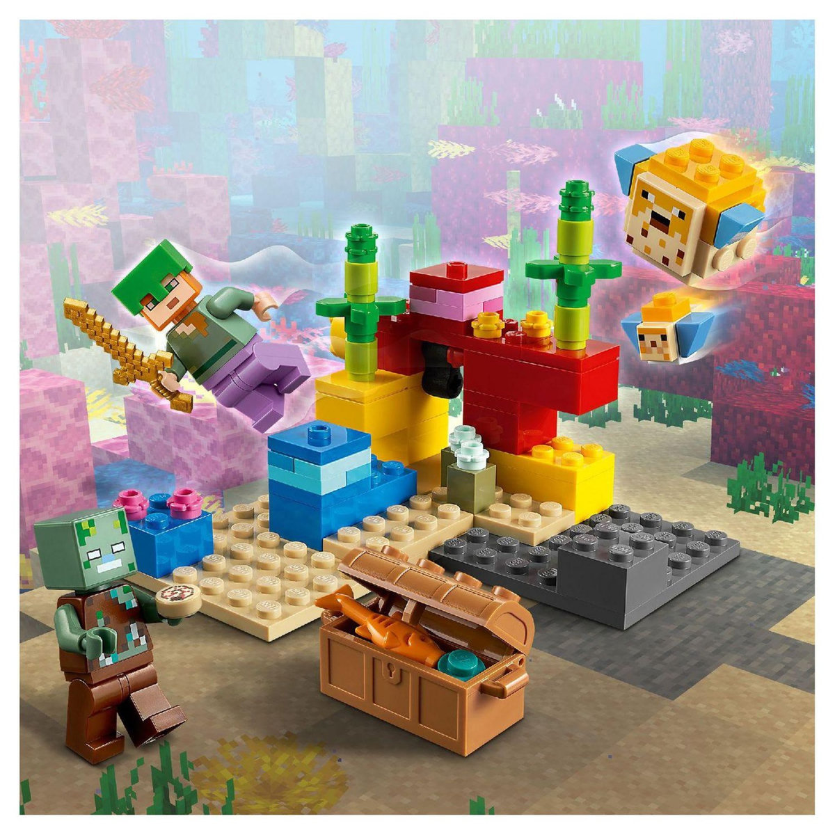 LEGO Minecraft  21164 - Le récif de corallien
