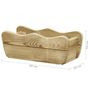 Voir la diapositive 4 : VIDAXL Lit sureleve de jardin 50x18x18 cm Bois de pin impregne