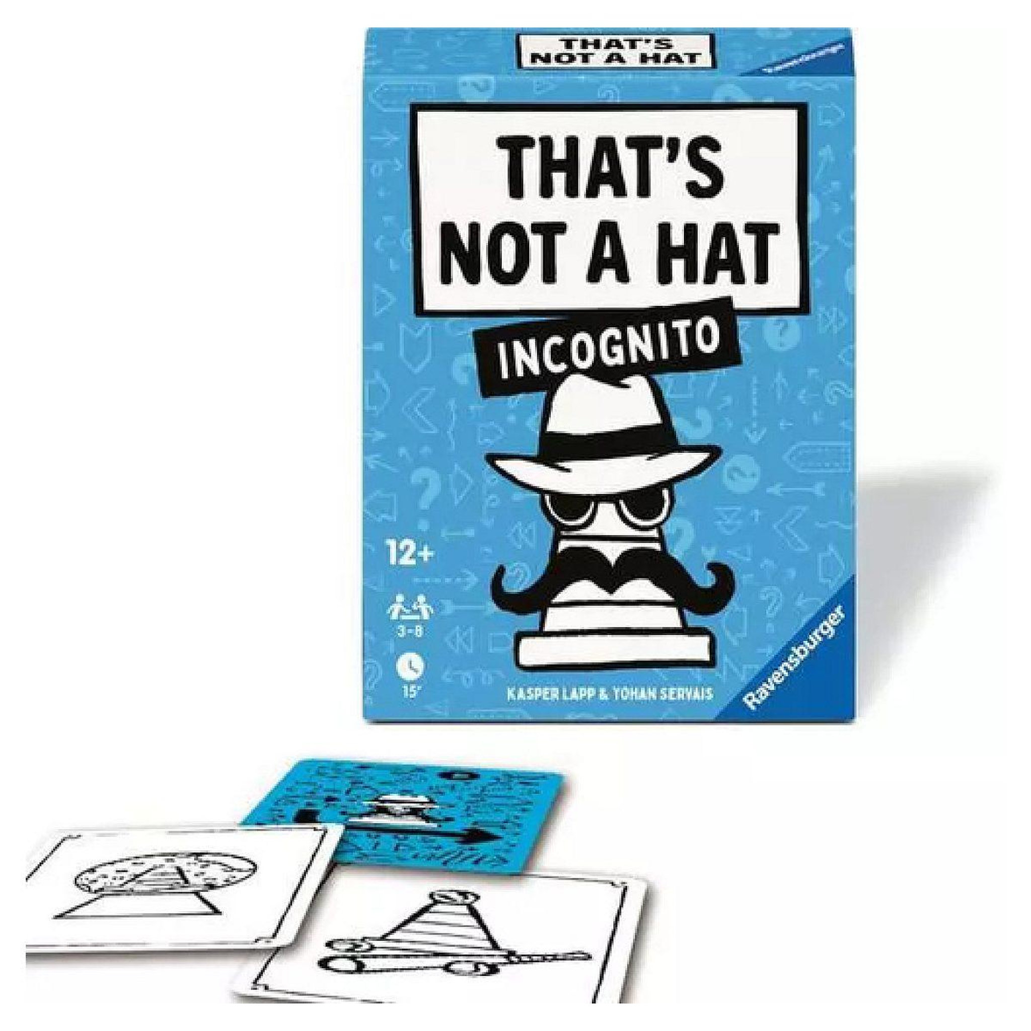 Voir la diapositive 4 : RAVENSBURGER Jeu de cartes - that s not a hat incognito -