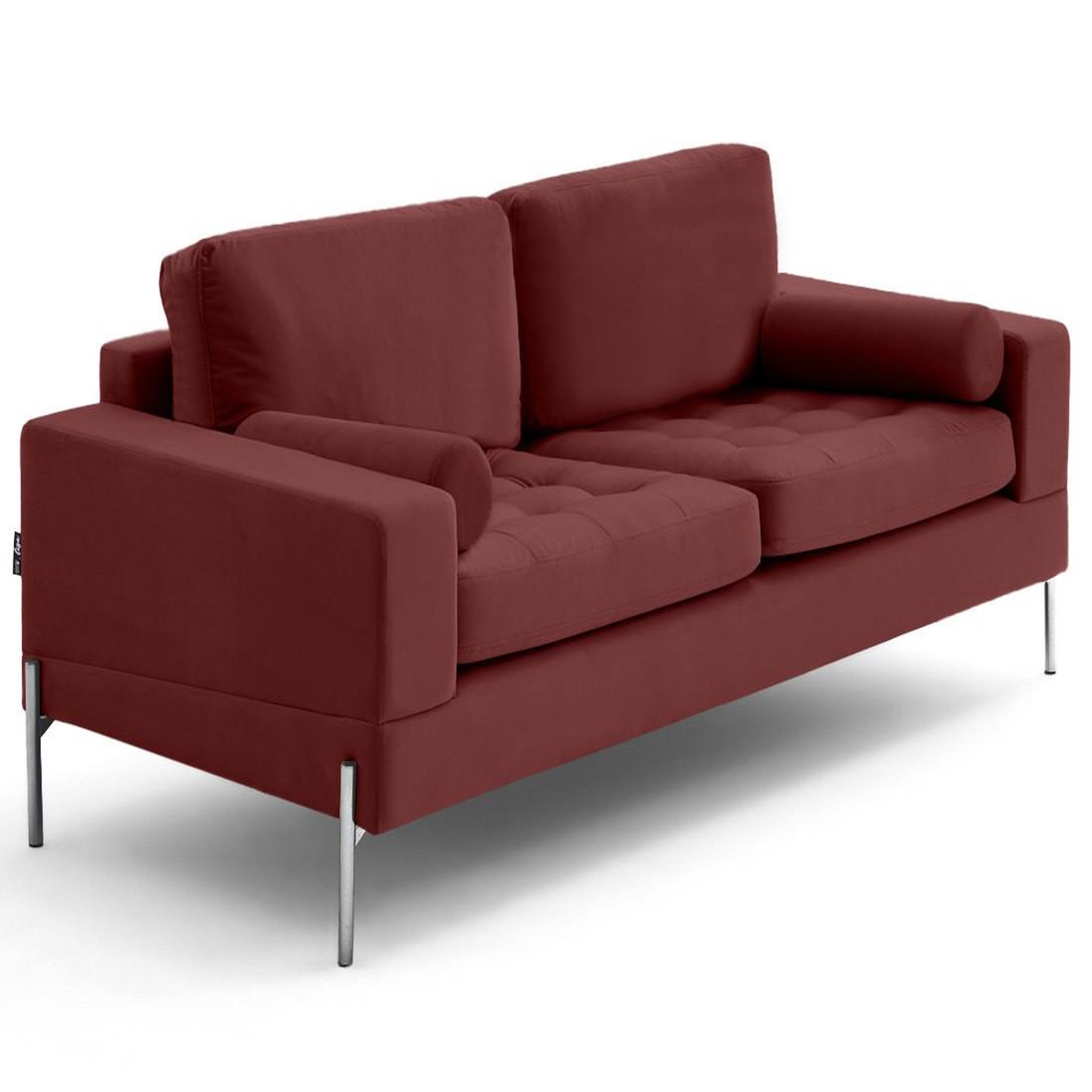 Voir la diapositive 4 : LISA DESIGN Isaure - canapé droit 3 places en velours