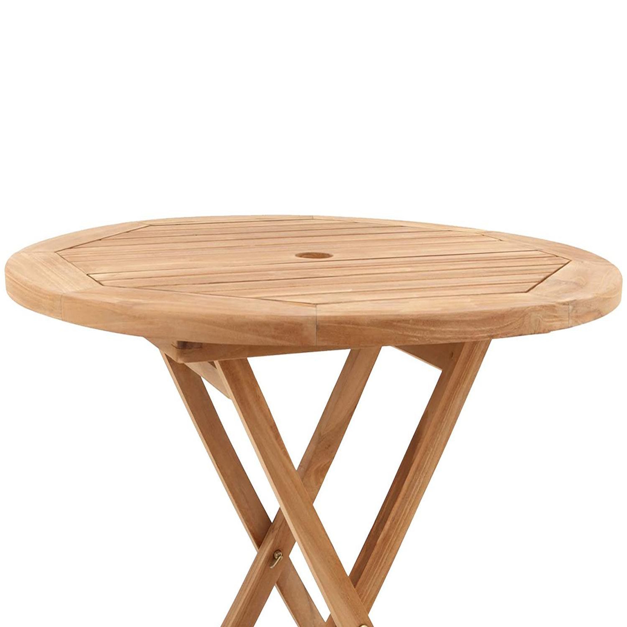Voir la diapositive 4 : CONCEPT USINE Table ronde pliable 80cm meja