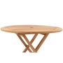 Voir la diapositive 4 : CONCEPT USINE Table ronde pliable 80cm MEJA
