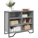 VIDAXL Buffet sonoma gris 91x35,5x74,5 cm bois d'ingenierie