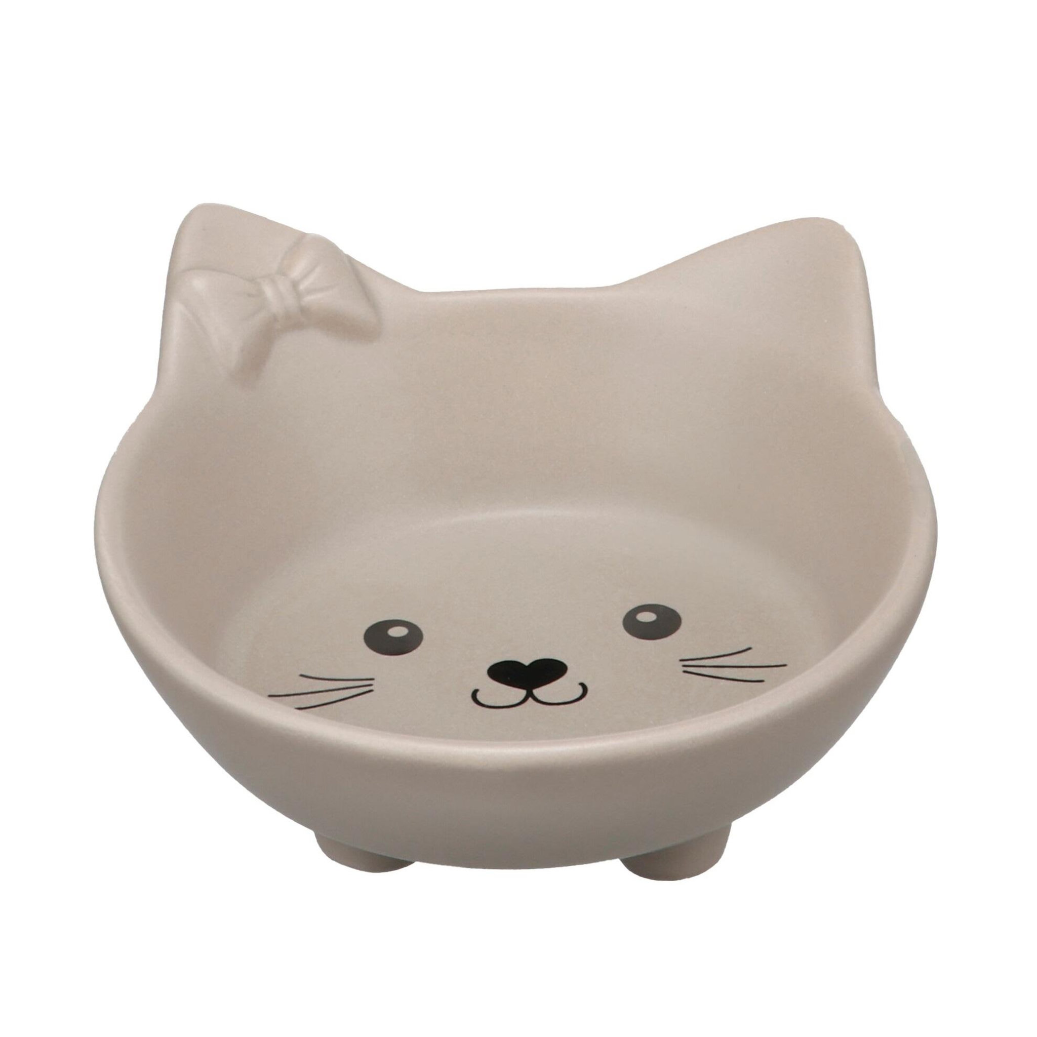 Eden Gamelle ronde en céramique pour nourriture et eau 180 ml
