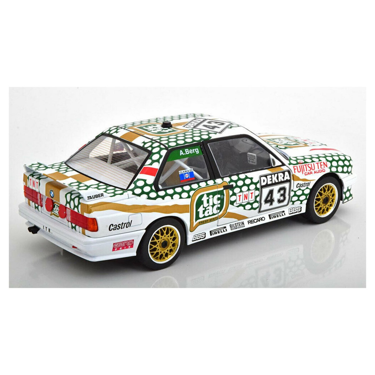 SOLIDO Voiture miniature BMW E30 DTM 1991 1/18e
