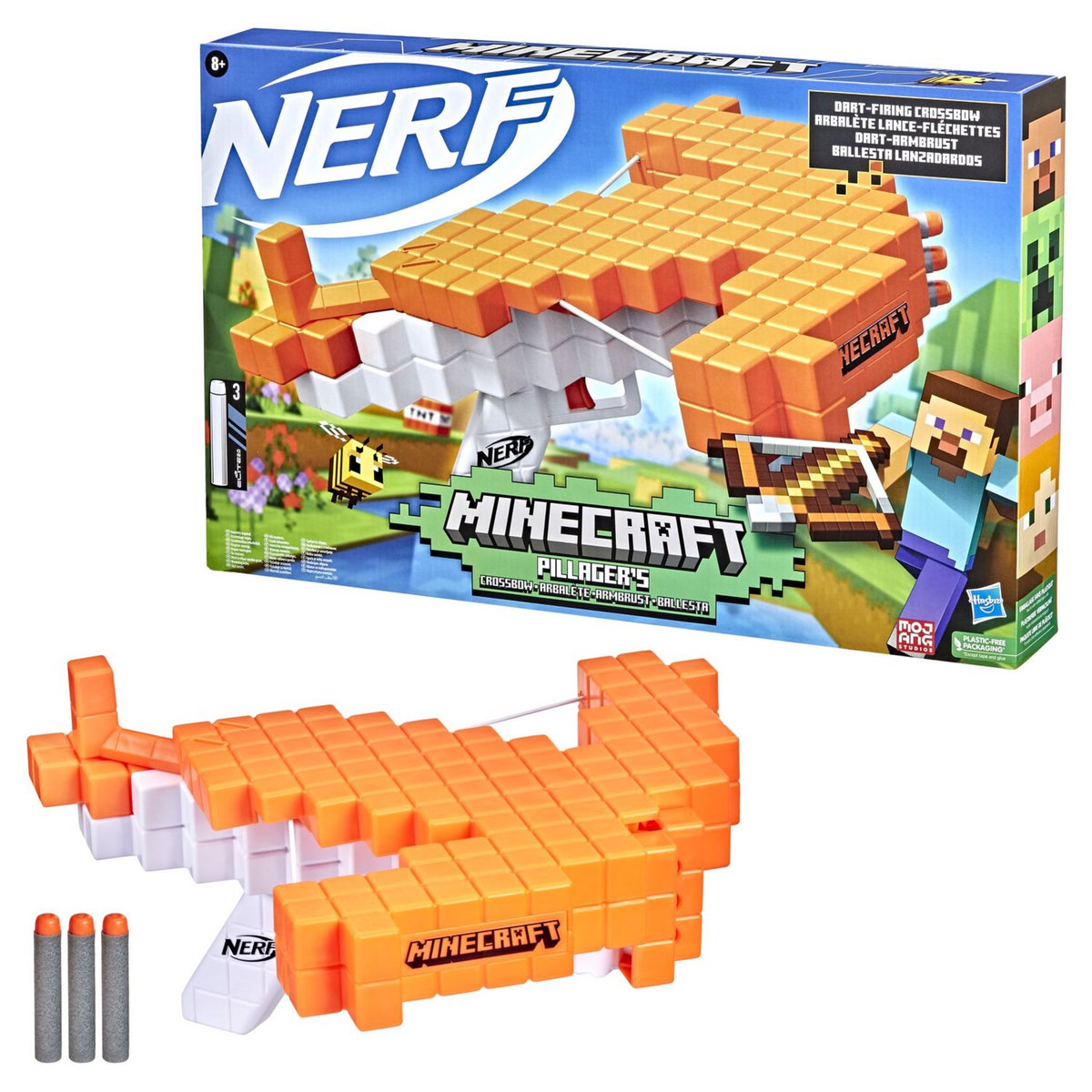 HASBRO Nerf Minecraft Pillager's Arbalète