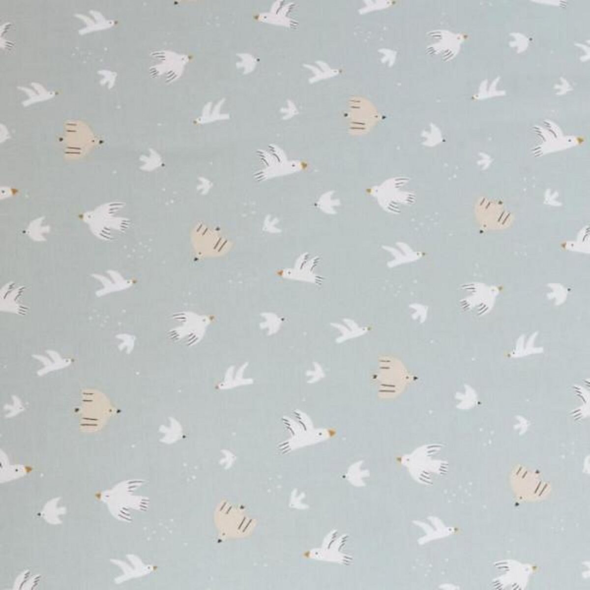 TINEO Matelas nomade Over the sea - 120 x 60 x 4 cm - Bleu - TINEO