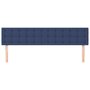 Voir la diapositive 3 : VIDAXL Tetes de lit 2 pcs Bleu 100x5x78/88 cm Tissu