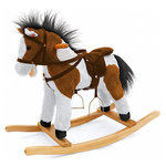 MILLY MALLY Cheval  à bascule LATEK marron foncé