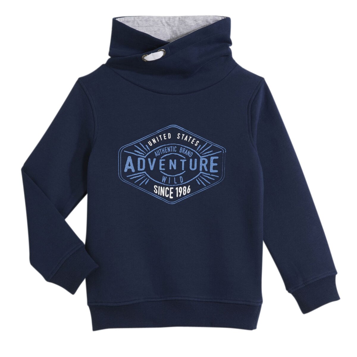 IN EXTENSO Sweat col snood garçon