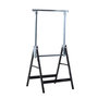 Voir la diapositive 6 : HOMCOM Lot de 2 tréteaux pliables télescopiques hauteur réglable 80-130 cm noir