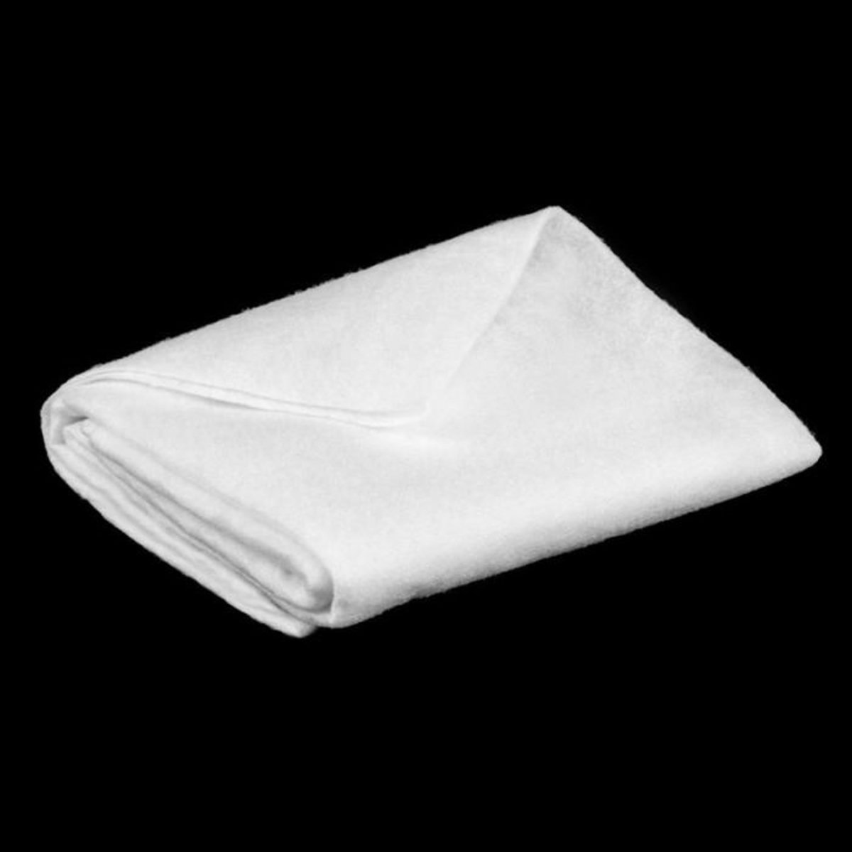 FEERIC LIGHT & CHRISTMAS Tapis pour sapin de Noël carré - L. 100 x l. 100 cm - Blanc